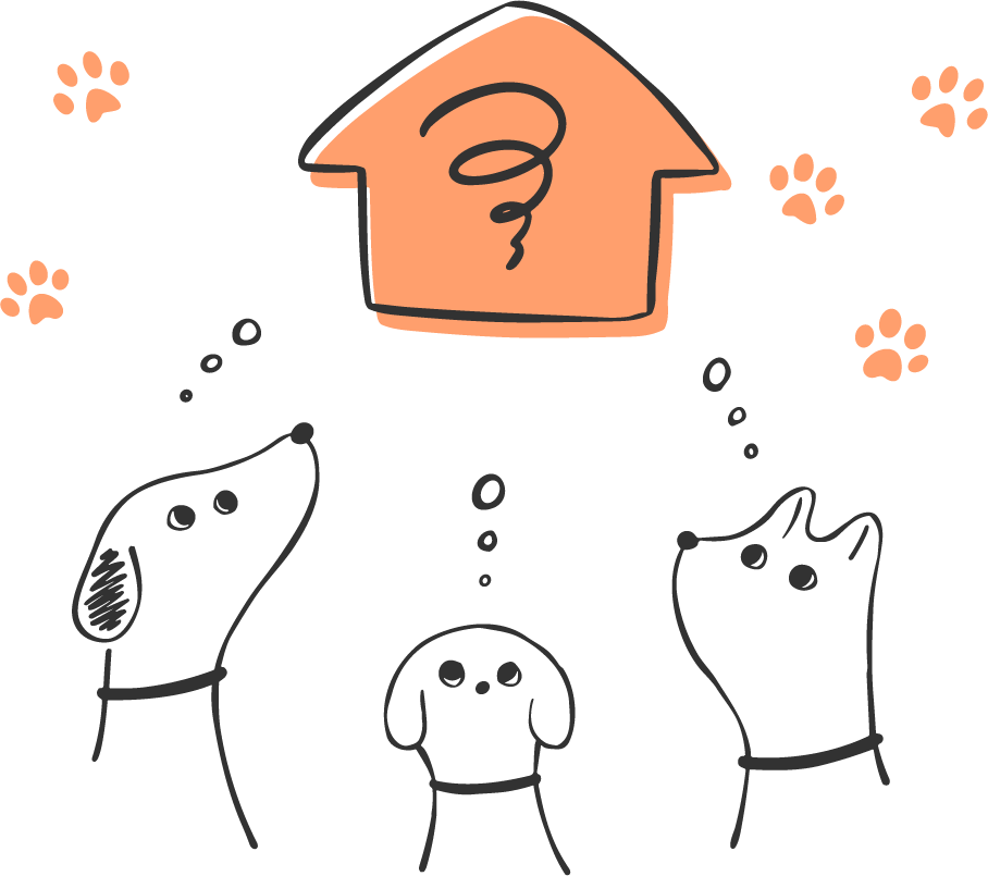 犬のイラスト